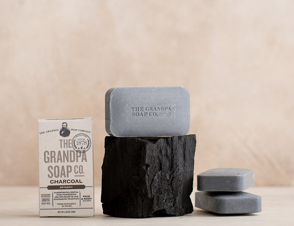 Vegan Charcoal Bar Soap Captain Cutz